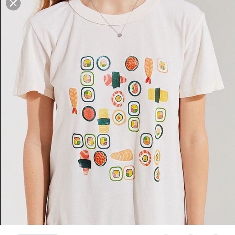 Sushi Graphic t shift